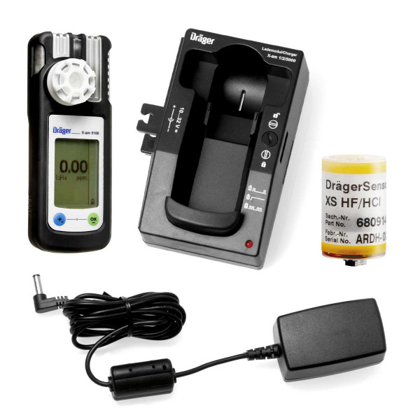Eingasmessgerät X-am 5100 EC HF/HCl mit Ladetechnik
