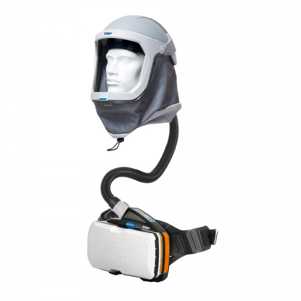 Dräger-Gebläsefiltergerät-X-plore-8700-mit-Helm